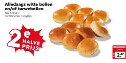 Coop Alledaags witte bollen en/of tarwebollen aanbieding