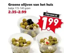 Coop Groene olijven van het aanbieding