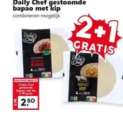 Coop Daily chef gestoomde bapão met kip aanbieding