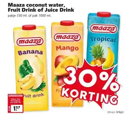 Coop Maaza coconut water, Fruit Drink of Juice Drink aanbieding