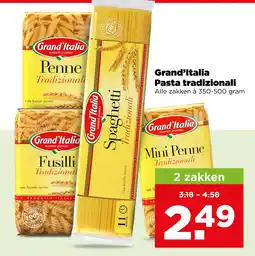 PLUS Grand'italia pasta tradisionali aanbieding
