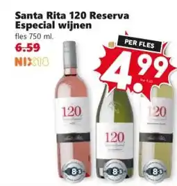 Coop Santa rita 120 reserva especial wijnen aanbieding