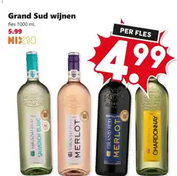 Coop Grand Sud wijnen aanbieding