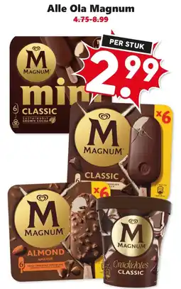 Coop Alle ola magnum aanbieding