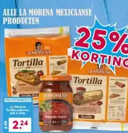 Boon`s Markt ALLE LA MORENA MEXICAANSE PRODUCTEN aanbieding