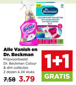 PLUS Alle vanish en dr. beckman aanbieding