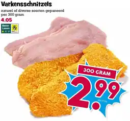 Boon`s Markt Varkensschnitzels aanbieding