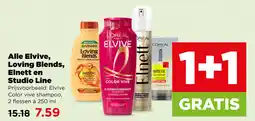 PLUS Alle elvive, loving blends, elnett en studio line aanbieding