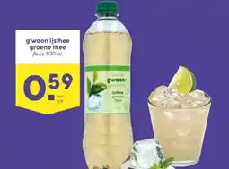 Boon`s Markt g'woon ijsthee groene thee aanbieding