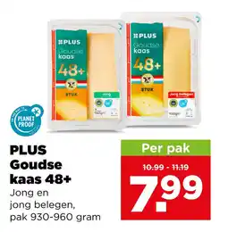 PLUS Plus goudse kaas aanbieding