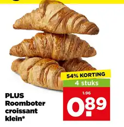 PLUS Plus roomboter croissant klein aanbieding