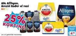 Boon`s Markt Alle Affligem. Amstel Radler of rosé aanbieding