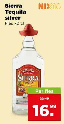 PLUS Sierra tequila silver aanbieding