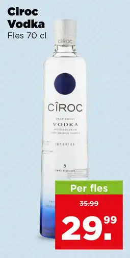 PLUS Ciroc vodka aanbieding