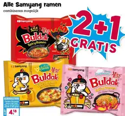 Boon`s Markt Alle Samyang ramen aanbieding