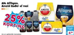Boon`s Markt Alle Affligem. Amstel Radler of rosé aanbieding