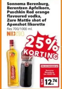 Coop Sonnema berenburg aanbieding