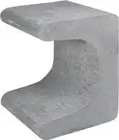 Bol.com U-element grijs 30x30x40 cm aanbieding
