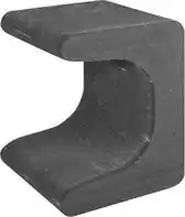 Bol.com U-element zwart 30x30x40 cm aanbieding