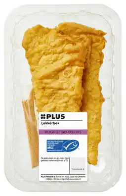 PLUS PLUS Gebakken lekkerbek aanbieding