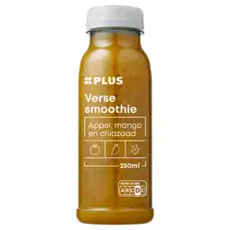 PLUS PLUS Verse smoothie appel mango chia aanbieding