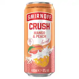 PLUS Smirnoff Crush Mango & Peach aanbieding