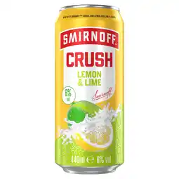 PLUS Smirnoff Crush Lemon & Lime aanbieding
