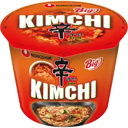PLUS Nongshim Instant Noedels Shin Kimchi aanbieding