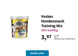 Plein.nl Voskes Hondensnack Training Mix aanbieding
