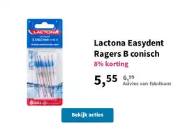 Plein.nl Lactona Easydent Ragers B conisch aanbieding