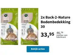 Plein.nl 2x Back-2-Nature Bodembedekking 30 aanbieding