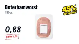 Budget Food Boterhamworst aanbieding