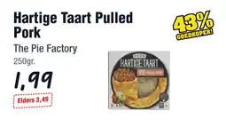 Budget Food Hartige Taart Pulled Pork aanbieding