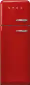 Bol.com Smeg FAB30LRD5 koel-vriescombinatie Vrijstaand 294 l Rood aanbieding