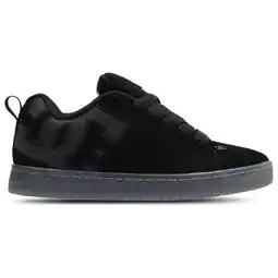 Foot Locker DC Shoes Court Graffik Sneakers Heren - Zwart - Maat 41 - Suède aanbieding