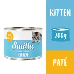 Zooplus 6x200g Kitten met Kip Smilla Kattenvoer aanbieding