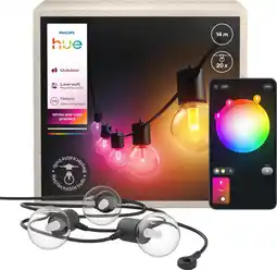 Coolblue Philips Hue Festavia Globe Lichtsnoer - 14 meter - 20 lampen aanbieding