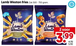 Dekamarkt Lamb Weston fries aanbieding