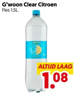 Dekamarkt G'woon Clear Citroen aanbieding