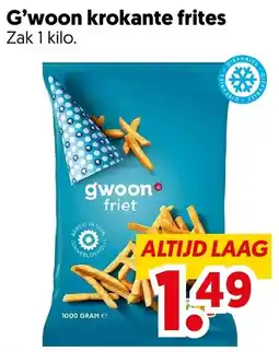 Dekamarkt G'woon krokante frites aanbieding