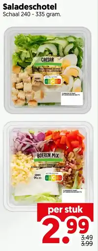 Dekamarkt Saladeschotel aanbieding