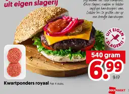 Dekamarkt Kwartponders royaal aanbieding