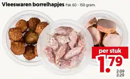 Dekamarkt Vleeswaren borrelhapjes aanbieding