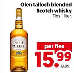 Dekamarkt Glen talloch blended Scotch whisky aanbieding