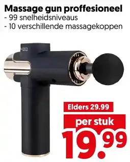 Dekamarkt Massage gun proffesioneel aanbieding