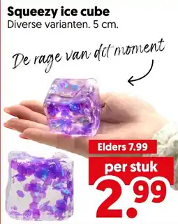 Dekamarkt Squeezey ice cube aanbieding