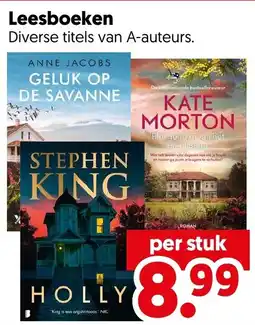 Dekamarkt Diverse titels van A-auteurs aanbieding