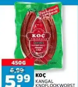 Sahan Supermarkten Koç kangal knoflookworst aanbieding