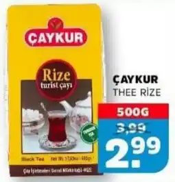 Sahan Supermarkten Caykur thee rize aanbieding