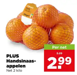 PLUS PLUS Handsinaas- appelen aanbieding